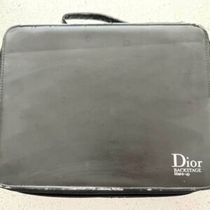 Dior Backstage Makeup Case – Cosmetic Travel Bag Zipper with Handle